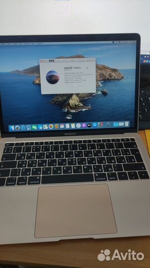 Ноутбук apple macbook air 13 2018