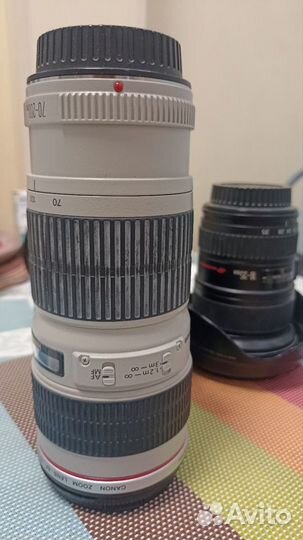 Объектив canon 70 200 L 1:4 USM