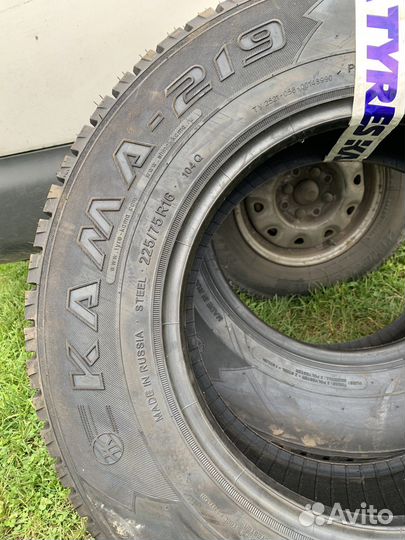 КАМА Кама-219 2.25/8 R16 104Q