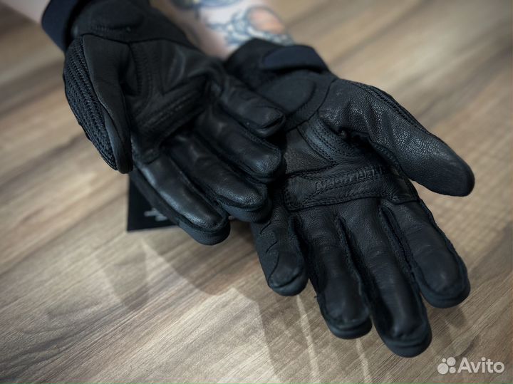 Мотоперчатки Rebelhorn Gap III, Black