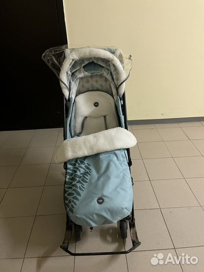 Детские санки коляска