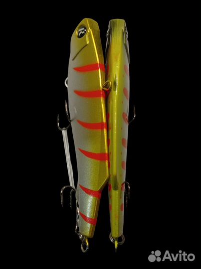 Вибы 2шт Madness Shiriten Vib 105мм 38гр на судака