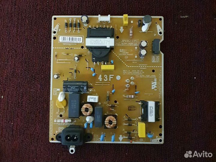 Блок питания LG43LM5772PLA