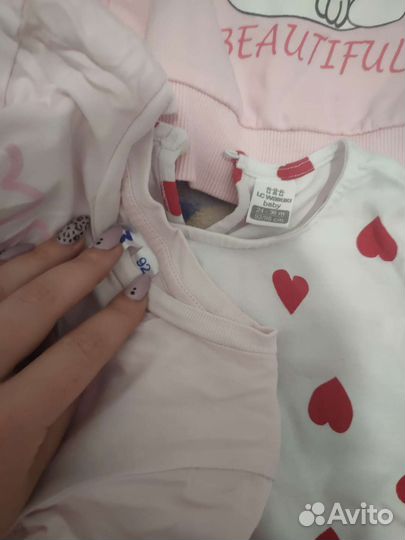 Вещи пакетом на девочку 92 98