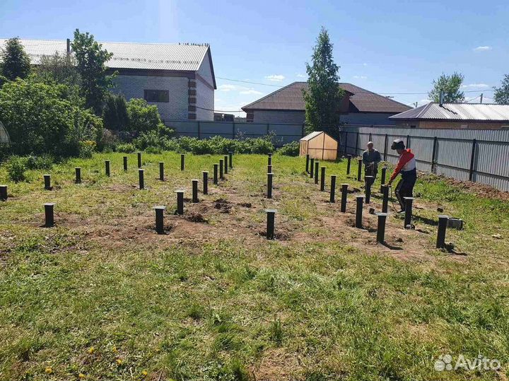 Винтовые сваи. Фундамент под ключ