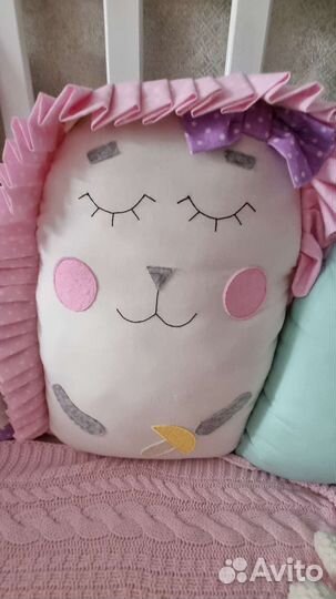 Бортики на детскую кровать