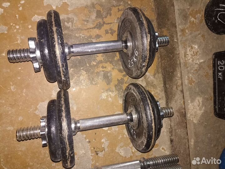 Гантели разборные 10 кг