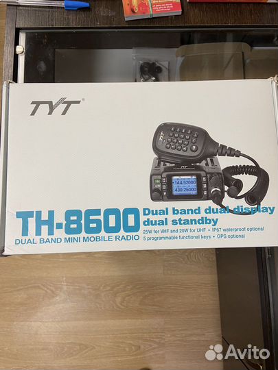 Автомобильная Рация TYT TH-8600 и IP67