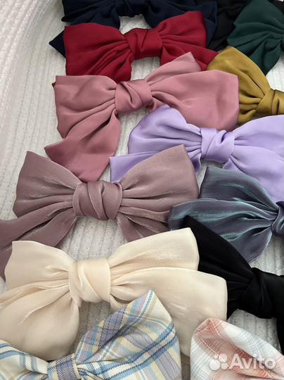 Бантики заколки и ободки