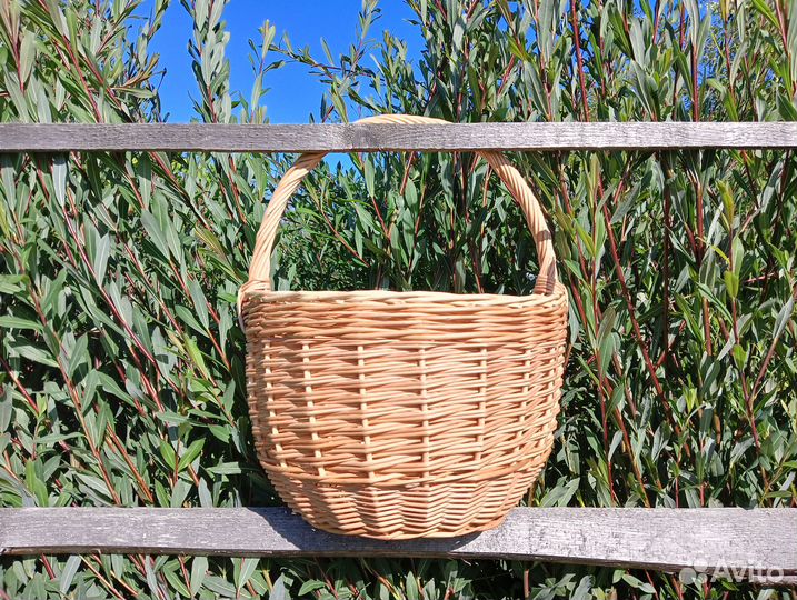 Корзины из натуральной лозы