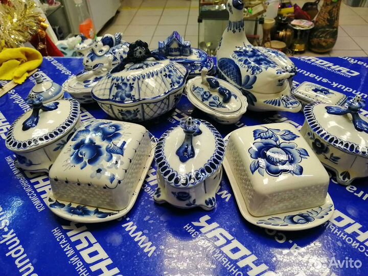 Фарфор Гжель СССР