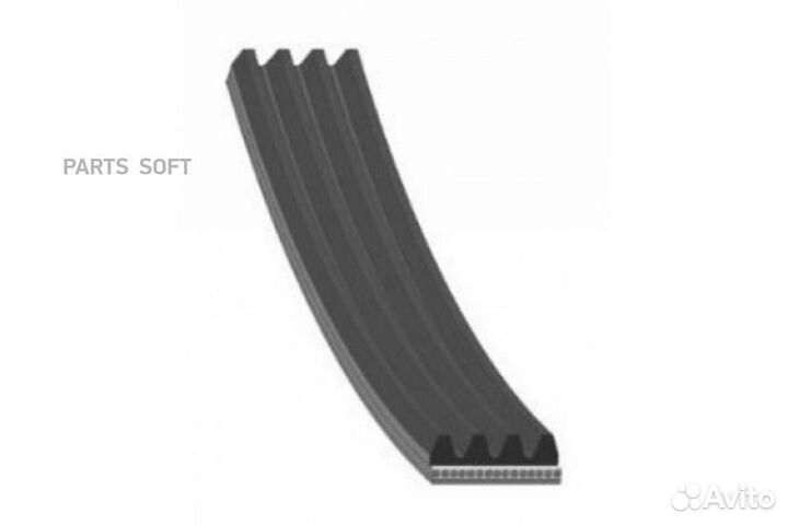 Gates 4PK890 ремень агрегатов solaris,cerato 06- e