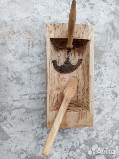 Сечка + лопатка + деревянная посуда