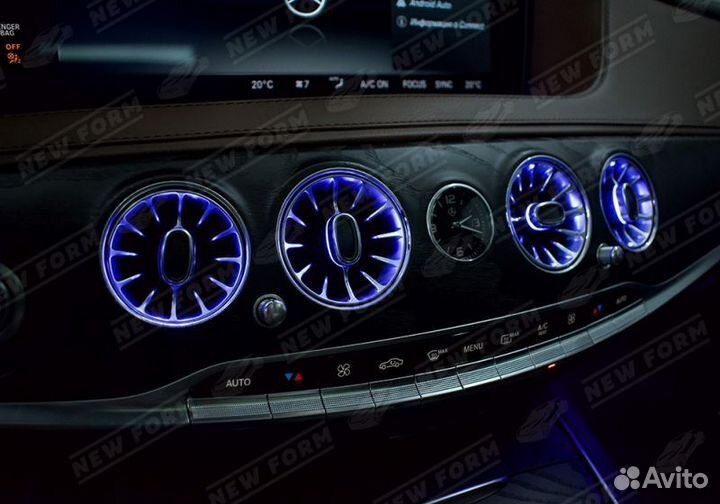 Воздуховоды салона Mercedes S class W222