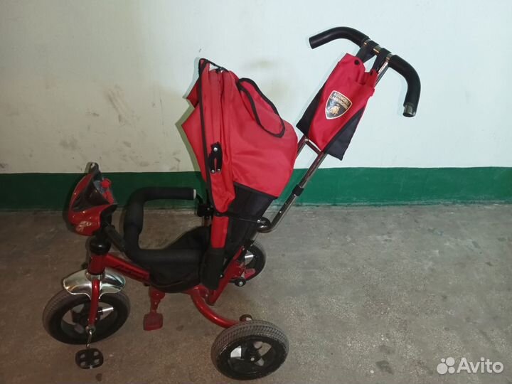 Детский велосипед-коляска Lamborghini