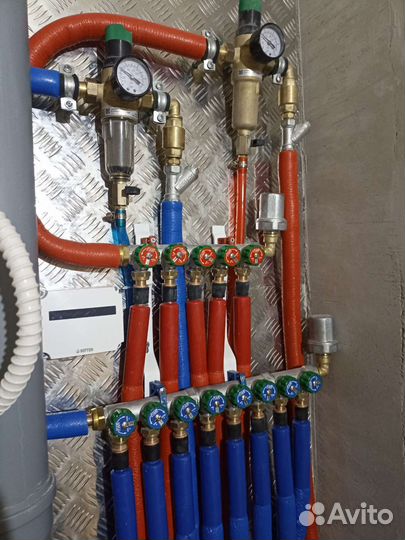 Сантехник Теплый пол отопление водоснабжение