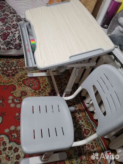 Детский стол и стул растущая парта