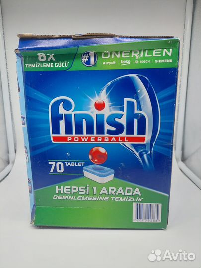 100 Таблетки для посудомоечных машин финиш classic