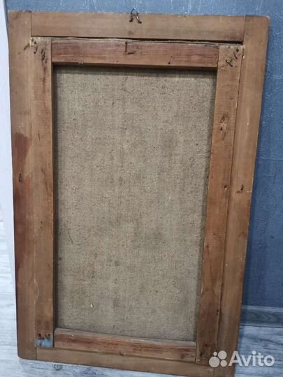 Картина. Дети бегущие от грозы