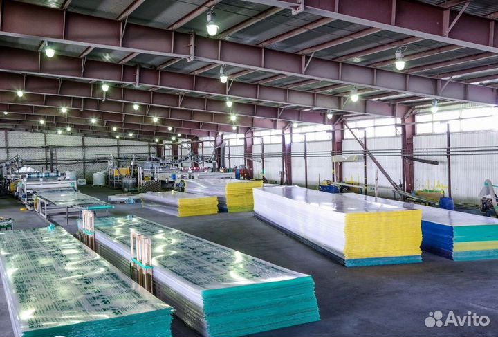 Сотовый поликарбонат прозрачный и цветной