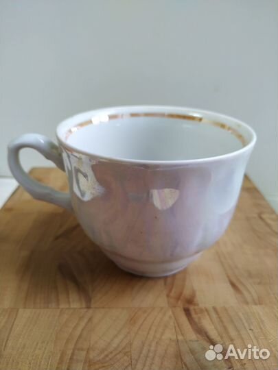 Чашка с люстровым покрытием. Винтаж СССР