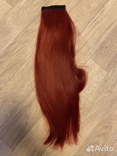 Накладной хвост красный