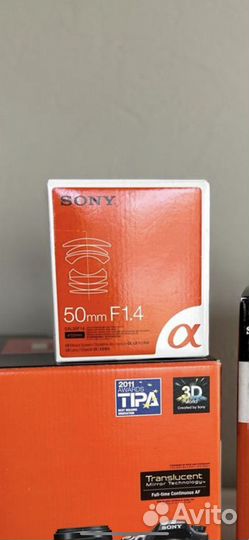 Объектив Sony 50 mm F1.4