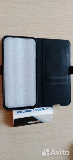 Чехол на виво у 19,экокожа,силикон