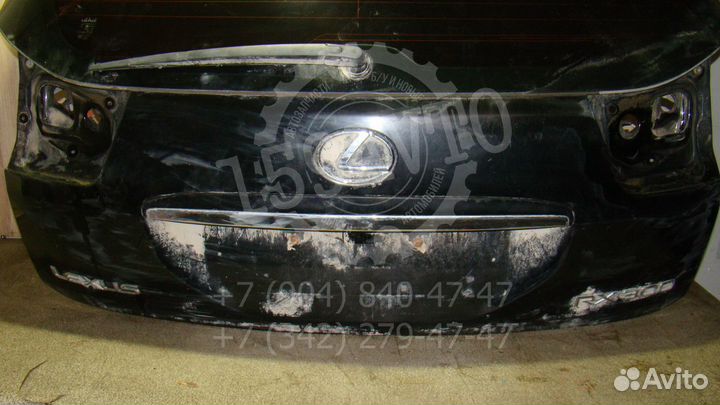 Дверь багажника Lexus RX 300/330/350/400h (XU30)