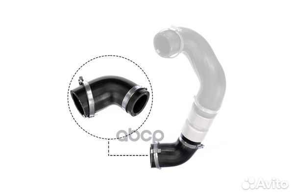 Патрубок интеркулера 09-1398 Gates