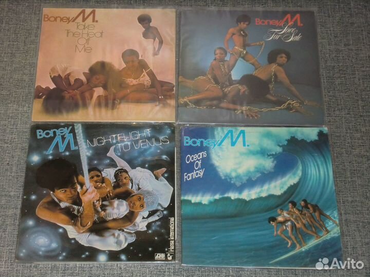 Boney M 4 LP UK