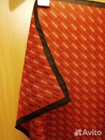 Платок шейный, натуральный шёлк, 2 шт