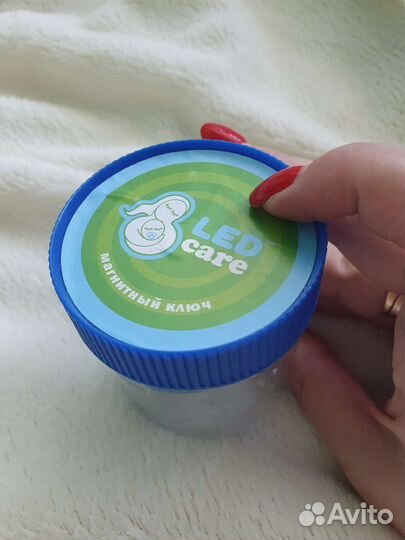 Антибактериальная физиотерапевтич.соска LEDcare