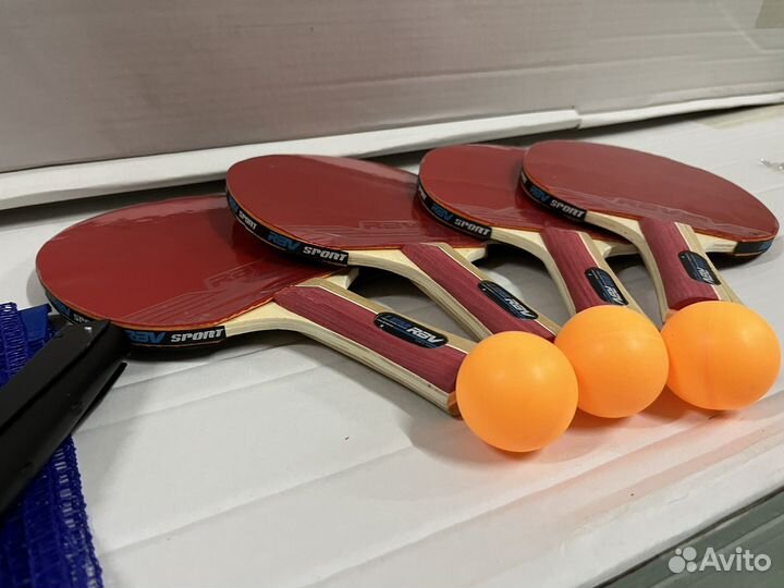 Набор для настольного тенниса RBV новый