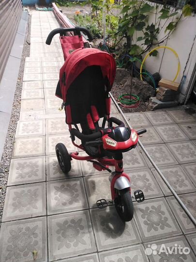 Детский трехколесный велосипед lamborghini