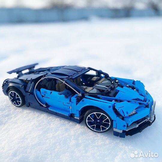 Конструктор Bugatti Chiron лего аналог