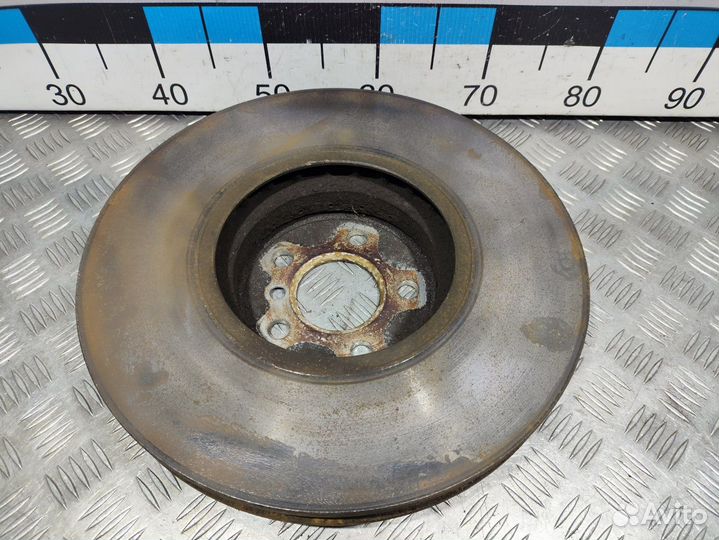 Б/У Диск тормозной передний вентилируемый л#001