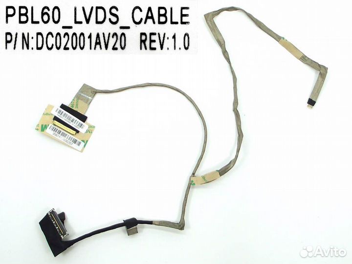 Шлейф матрицы Asus K53TK