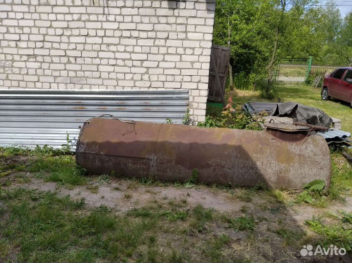 Бочка металлическая
