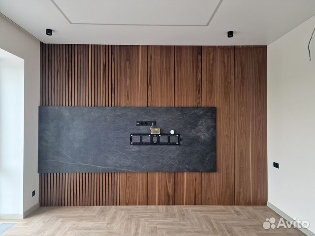 Стеновая панель из мдф в шпоне Американский Орех купить в Уфе | Товары ...