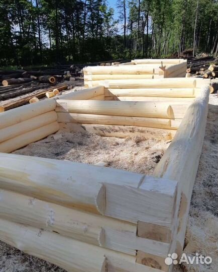 Изготовим сруб любых размеров