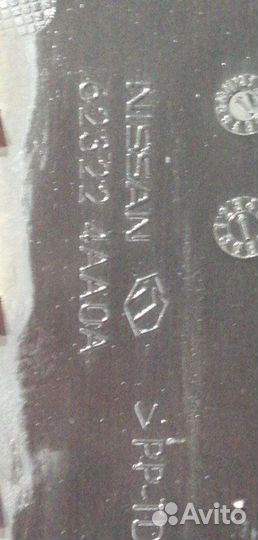 Накладка на панель радиатора Nissan Almera G15 K4M