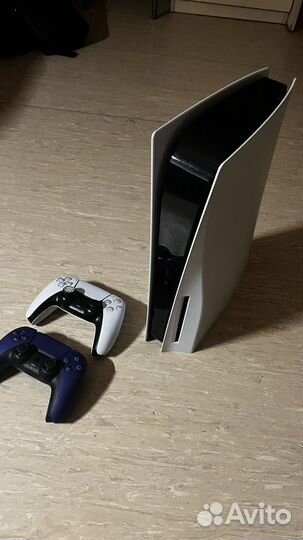 Sony playstation 5 ps5 с дисководом 2 джойстика