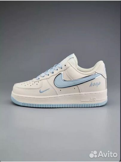 Nike Air Force 1 low Beige-Blue (38р)