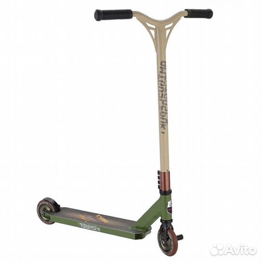Трюковый самокат Explore stunt deluxe зеленый