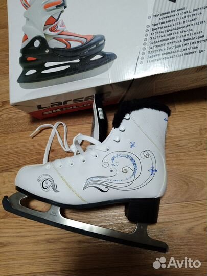 Коньки фигурные 41 размер новые утепленные
