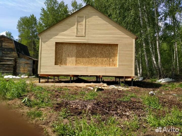 Бытовки дачные дом 6х6м летний вариант