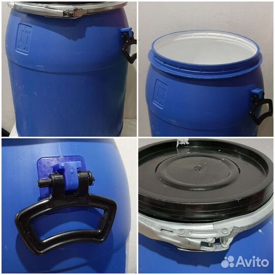 Бочка пластиковая 65л, бочка алюминиевая 32л