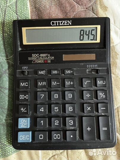 Калькулятор citizen