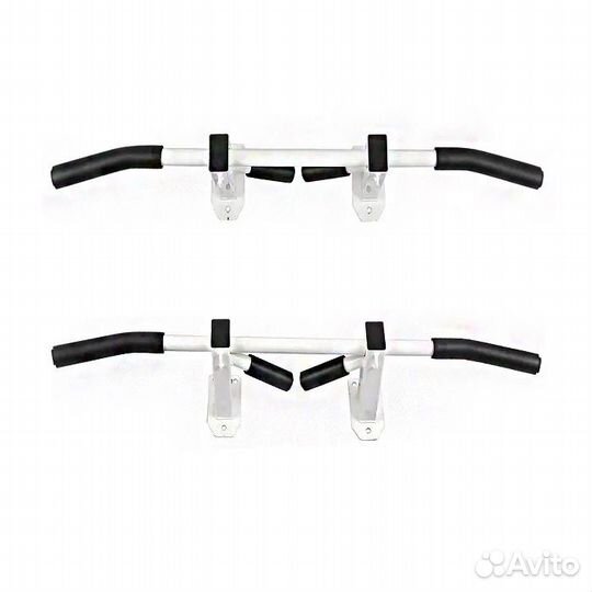 Турник наддверный настенный Спорт до 200 кг белый